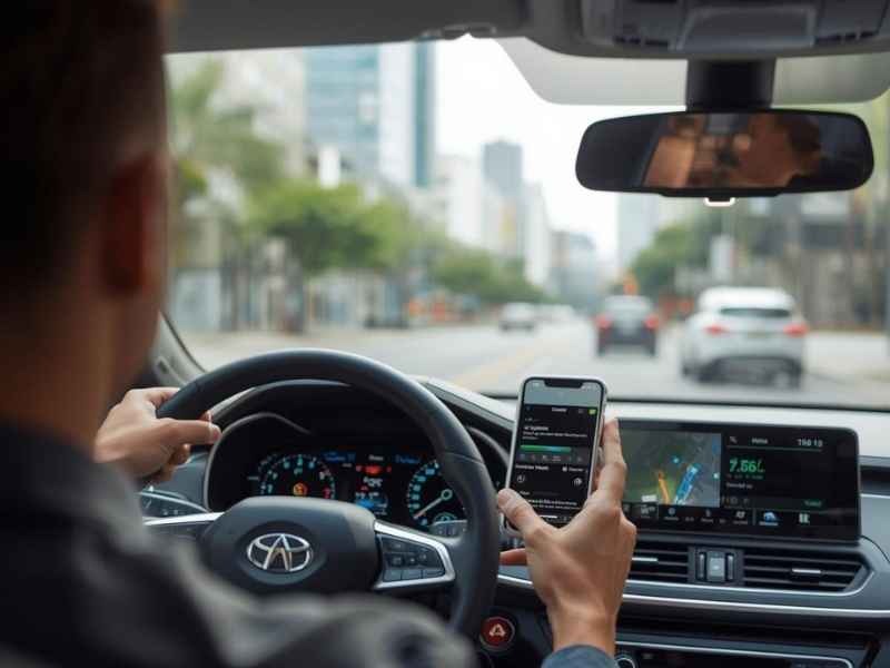 Quanto um motorista de app gasta com combustível.