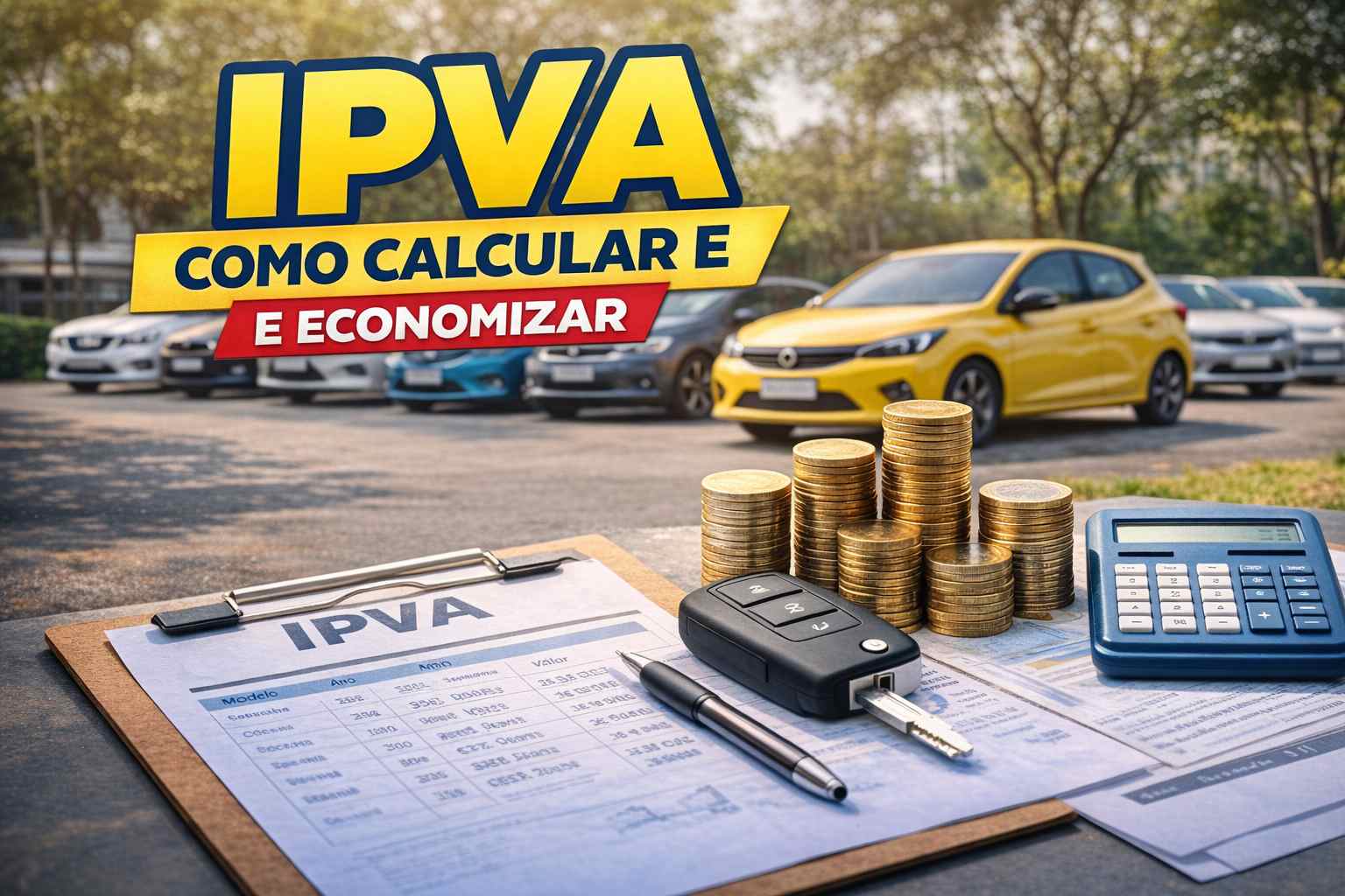 IPVA: como calcular o valor do imposto e economizar no pagamento