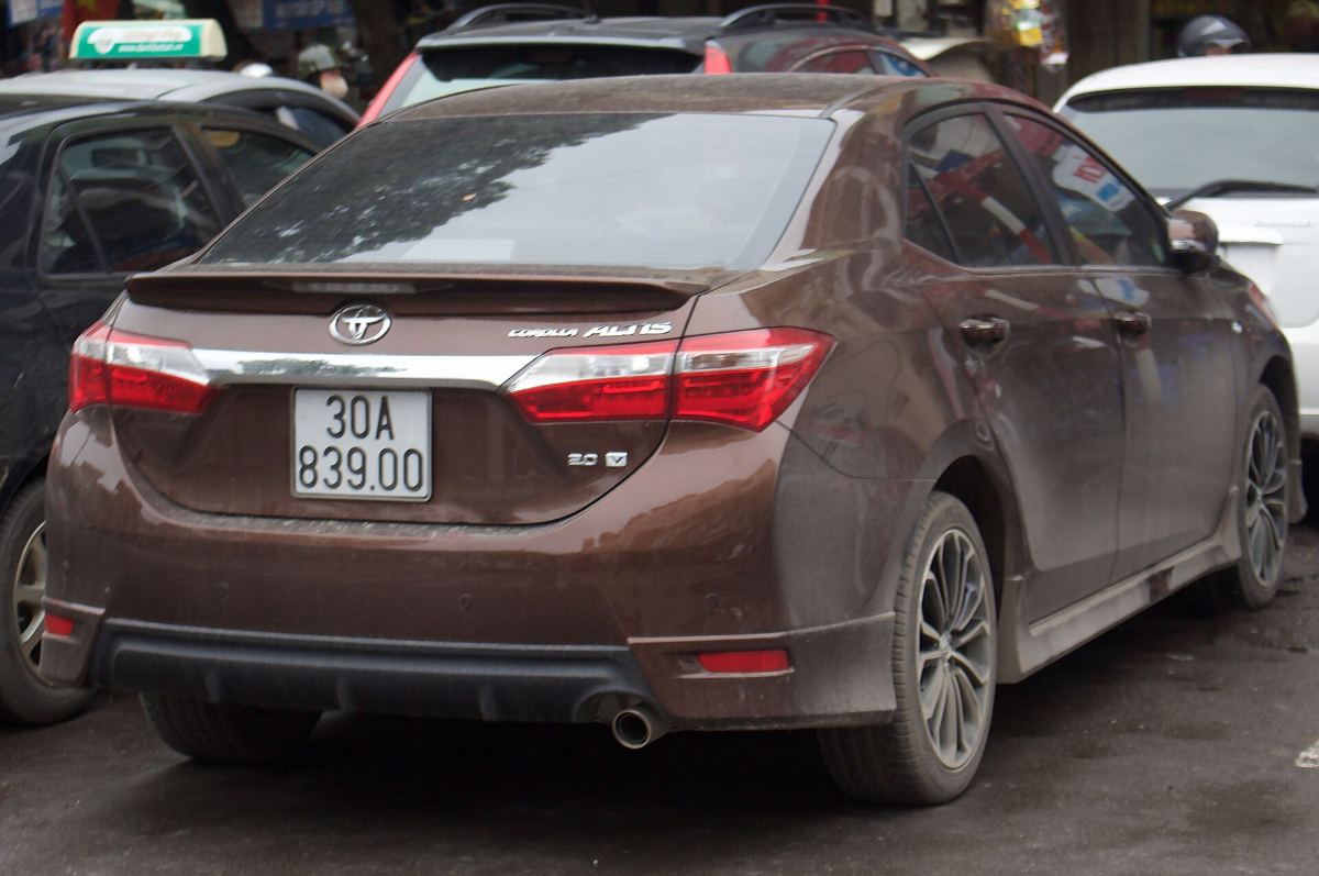 2015 Toyota Corolla Altis (ZRE172R) sedã 2.0V